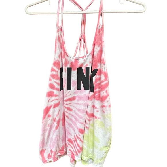 PINK Victoria's Secret Tye Dye Tank in excellent condition Size Small - Picture 3 of 5